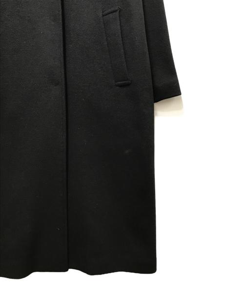 JOURNAL STANDARD（ジャーナルスタンダード）JOURNAL STANDARD (ジャーナルスタンダード) 22AW スーパー140ビーバーノーカラーコート 22020400903040 ブラック サイズ:記載なしの古着・服飾アイテム