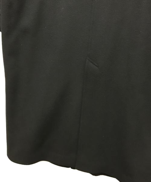 JOURNAL STANDARD（ジャーナルスタンダード）JOURNAL STANDARD (ジャーナルスタンダード) 22AW スーパー140ビーバーノーカラーコート 22020400903040 ブラック サイズ:記載なしの古着・服飾アイテム