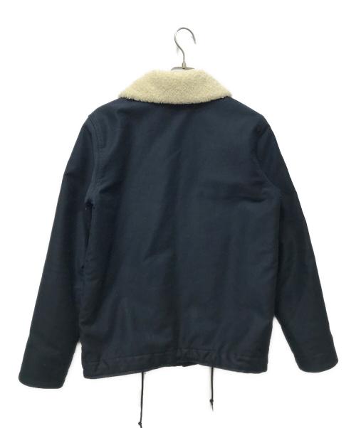 A.P.C.（アーペーセー）A.P.C. (アーペーセー) 襟ボアジャケット ネイビー サイズ:XSの古着・服飾アイテム