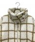 中古・古着 AMERI (アメリ) UND WINDOWPANE ZIPUP MIDI COAT ホワイト サイズ:M：18000円