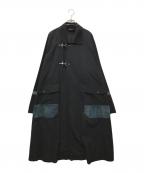Essayエッセイ）の古着「FIREFIGHTER COAT （ファイヤーファイターコート）ES11C-02」｜ブラック