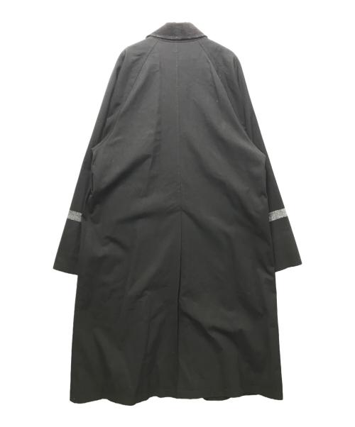 Essay（エッセイ）Essay (エッセイ) FIREFIGHTER COAT （ファイヤーファイターコート）ES11C-02 ブラック サイズ:Mの古着・服飾アイテム