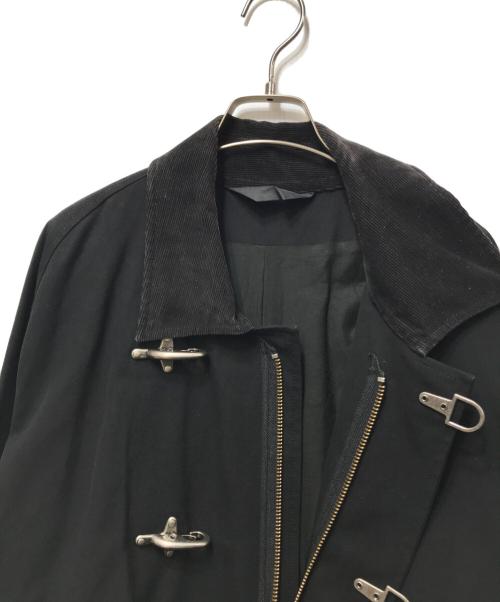 Essay（エッセイ）Essay (エッセイ) FIREFIGHTER COAT （ファイヤーファイターコート）ES11C-02 ブラック サイズ:Mの古着・服飾アイテム