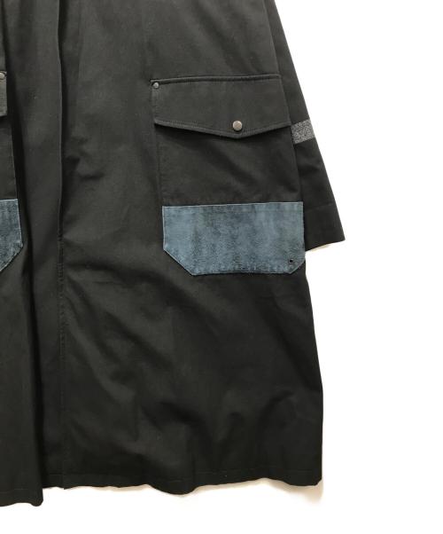 Essay（エッセイ）Essay (エッセイ) FIREFIGHTER COAT （ファイヤーファイターコート）ES11C-02 ブラック サイズ:Mの古着・服飾アイテム