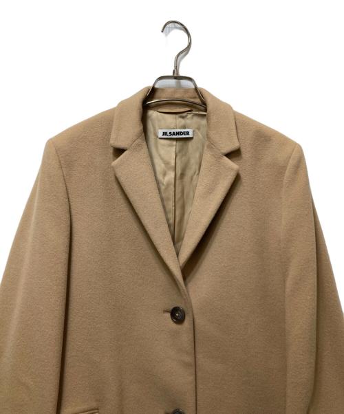 JIL SANDER（ジルサンダー）JIL SANDER (ジルサンダー) チェスターコート キャメル サイズ:38の古着・服飾アイテム