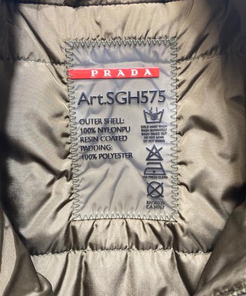PRADA SPORTS（プラダスポーツ）PRADA SPORTS (プラダスポーツ) 13AW 4ポケット パデッド ミリタリージャケット / SGH575 R132 カーキ サイズ:44の古着・服飾アイテム