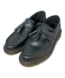 Dr.Martens（ドクターマーチン）の古着「ADRIAN イエローステッチタッセルローファー」｜ブラック
