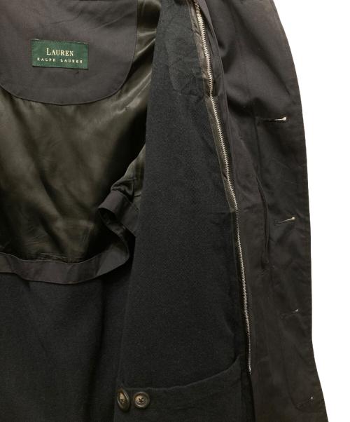 LAUREN RALPH LAUREN（ローレン ラルフ ローレン）LAUREN RALPH LAUREN (ローレン ラルフ ローレン) ライナー付コート ブラック サイズ: 42Rの古着・服飾アイテム
