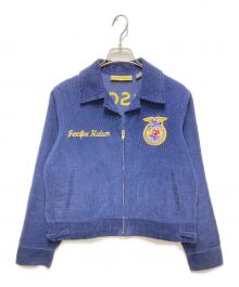 FFA（エフエフエー）の古着「ファーマーズジャケット / uture Farmers of America Jacket / コーデュロイジャケット / MISSOURI」｜ネイビー