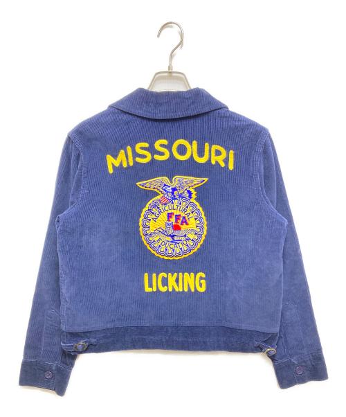 FFA（エフエフエー）FFA (エフエフエー) ファーマーズジャケット / uture Farmers of America Jacket / コーデュロイジャケット / MISSOURI ネイビー サイズ:36の古着・服飾アイテム