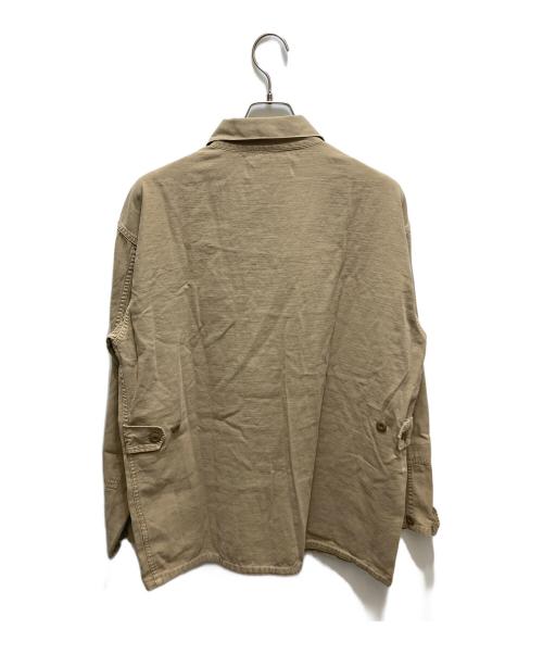 REMI RELIEF（レミレリーフ）REMI RELIEF (レミレリーフ) コットンミリタリージャケット / RN29370019B+ ベージュ サイズ:Lの古着・服飾アイテム