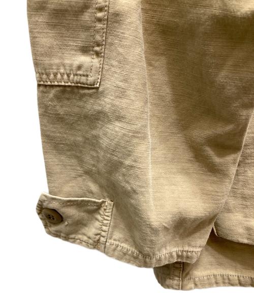 REMI RELIEF（レミレリーフ）REMI RELIEF (レミレリーフ) コットンミリタリージャケット / RN29370019B+ ベージュ サイズ:Lの古着・服飾アイテム