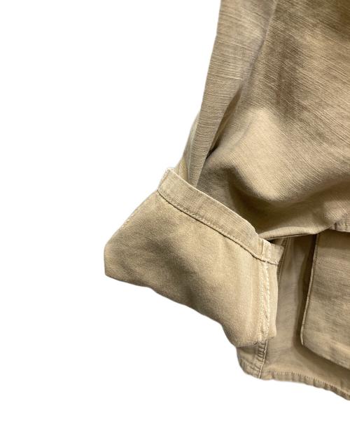 REMI RELIEF（レミレリーフ）REMI RELIEF (レミレリーフ) コットンミリタリージャケット / RN29370019B+ ベージュ サイズ:Lの古着・服飾アイテム