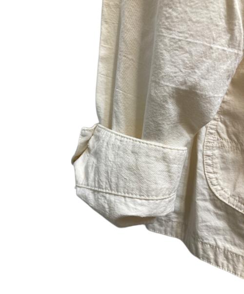 REMI RELIEF（レミレリーフ）REMI RELIEF (レミレリーフ) コットンワークジャケット RN128390 ホワイト サイズ:Lの古着・服飾アイテム