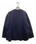 YONFA (ヨンファ) ウール ノーカラーコート ネイビー サイズ:F：15000円