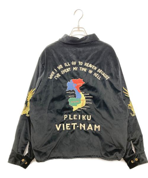 gold（ゴールド）23AW VELVETEEN PADDING VIETNAM JACKET “PLEIKU VIET-NAM