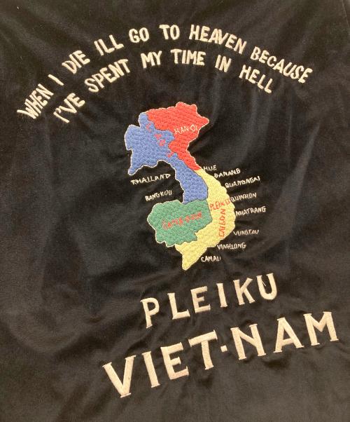 gold（ゴールド）23AW VELVETEEN PADDING VIETNAM JACKET “PLEIKU VIET-NAM