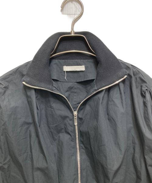 KANAKO SAKAI（カナコ サカイ）KANAKO SAKAI (カナコ サカイ) ORGANIC COTTON ZIP-UP SHIRT / KS2401043 ブラック サイズ:36の古着・服飾アイテム