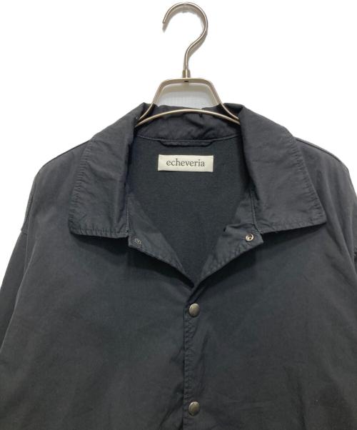 echeveria（エケベリア）echeveria (エケベリア) C/N washed coach JKT / IDH-037 ブラック サイズ:3の古着・服飾アイテム