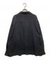 COMOLI (コモリ) SILK NOIL SHIRT JACKET(シルクノイルシャツジャケット) / Z01-01027 ブラック サイズ:3：35000円