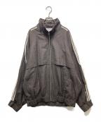 My Beautiful Landletマイビューティフルランドレット）の古着「TROPICAL CLOTH SIDE LINE ZIP BLOUZON / WN04-BZ231041」｜ブラウン