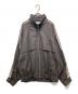 My Beautiful Landlet（マイビューティフルランドレット）の古着「TROPICAL CLOTH SIDE LINE ZIP BLOUZON / WN04-BZ231041」｜ブラウン