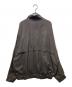 My Beautiful Landlet (マイビューティフルランドレット) TROPICAL CLOTH SIDE LINE ZIP BLOUZON / WN04-BZ231041 ブラウン：20000円