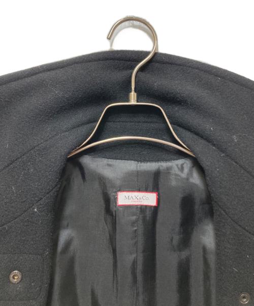 MAX&Co.（マックスアンドコー）MAX&Co. (マックスアンドコー) ダブルブレストコート / 4014105 ブラック サイズ:38の古着・服飾アイテム