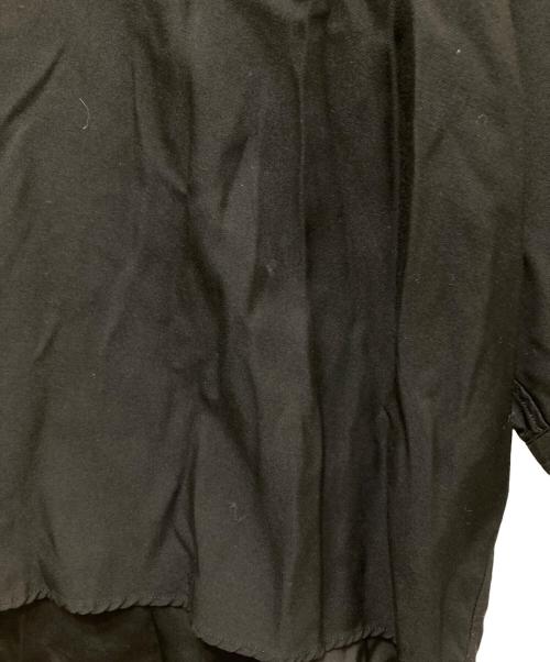 Graphpaper（グラフペーパー）Graphpaper (グラフペーパー) Viscose Cupro O23SS versized Sleeping Shirt(ヴィスコースキュプラ オーバーサイズシャツ) / GM231-50017 ブラック サイズ:1の古着・服飾アイテム