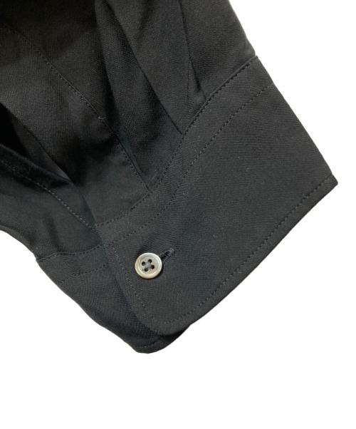 Graphpaper（グラフペーパー）Graphpaper (グラフペーパー) Viscose Cupro O23SS versized Sleeping Shirt(ヴィスコースキュプラ オーバーサイズシャツ) / GM231-50017 ブラック サイズ:1の古着・服飾アイテム