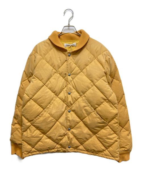 REMI RELIEF（レミレリーフ）REMI RELIEF (レミレリーフ) BEAMS PLUS (ビームスプラス) 別注 キルティングダウンジャケット / RN27353291B+ マスタード サイズ:XLの古着・服飾アイテム
