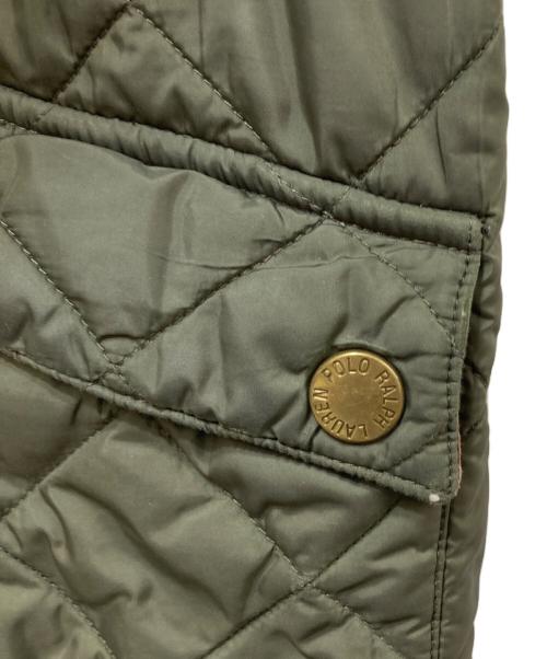 RALPH LAUREN（ラルフローレン）RALPH LAUREN (ラルフローレン) キルティングコート カーキ サイズ:11の古着・服飾アイテム