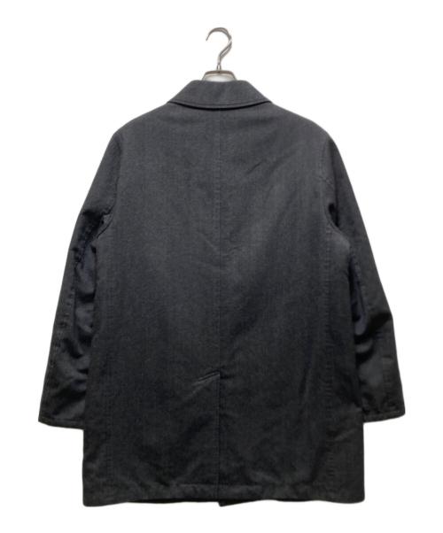 MACKINTOSH PHILOSOPHY（マッキントッシュ フィロソフィー）MACKINTOSH PHILOSOPHY (マッキントッシュ フィロソフィー) キルティング×ウール リバーシブルコート ブラック×グレー サイズ:40の古着・服飾アイテム