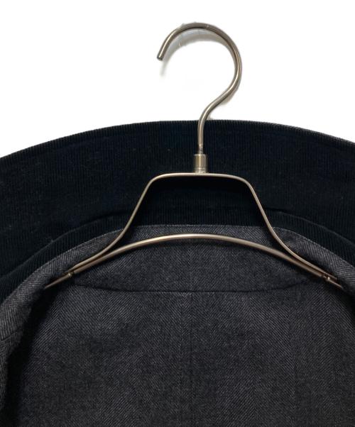 MACKINTOSH PHILOSOPHY（マッキントッシュ フィロソフィー）MACKINTOSH PHILOSOPHY (マッキントッシュ フィロソフィー) キルティング×ウール リバーシブルコート ブラック×グレー サイズ:40の古着・服飾アイテム