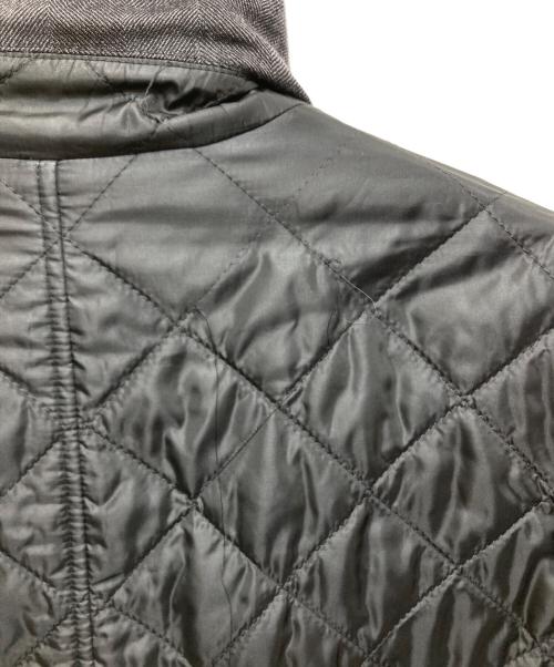MACKINTOSH PHILOSOPHY（マッキントッシュ フィロソフィー）MACKINTOSH PHILOSOPHY (マッキントッシュ フィロソフィー) キルティング×ウール リバーシブルコート ブラック×グレー サイズ:40の古着・服飾アイテム