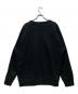 COMME des GARCONS HOMME (コムデギャルソン オム) 綿裏毛 クルーネックスウェット ブラック サイズ:M：18000円