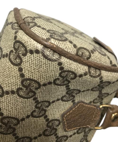 GUCCI（グッチ）GUCCI (グッチ) GGキャンバス 2WAYナノボストンバッグ　OLD GUCCI ブラウンの古着・服飾アイテム
