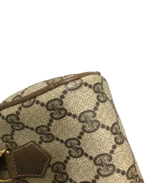 GUCCI（グッチ）GUCCI (グッチ) GGキャンバス 2WAYナノボストンバッグ　OLD GUCCI ブラウンの古着・服飾アイテム