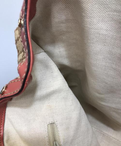 GUCCI（グッチ）GUCCI (グッチ) スーキーディアマンテハンドバッグ ベージュの古着・服飾アイテム