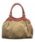 GUCCI (グッチ) スーキーディアマンテハンドバッグ ベージュ：70000円