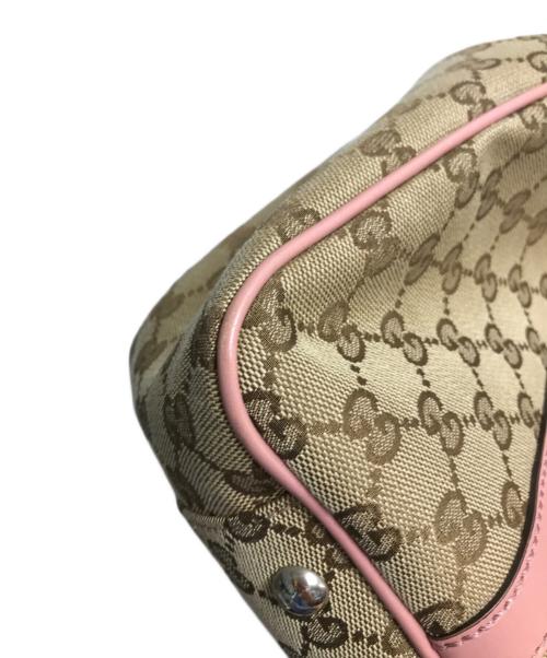 GUCCI（グッチ）GUCCI (グッチ) GGツインズ トートバッグ ベージュの古着・服飾アイテム