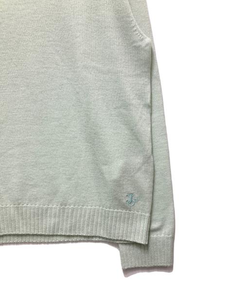 JIL SANDER+（ジルサンダープラス）JIL SANDER+ (ジルサンダープラス) ウール クルーネックニット グリーン サイズ:50の古着・服飾アイテム