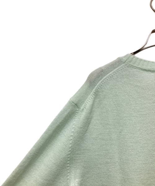 JIL SANDER+（ジルサンダープラス）JIL SANDER+ (ジルサンダープラス) ウール クルーネックニット グリーン サイズ:50の古着・服飾アイテム