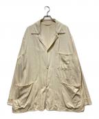 COMOLIコモリ）の古着「シルクネップ1938ジャケット/24SS」｜ベージュ
