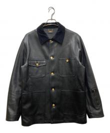SOPH.（ソフ）の古着「ポリウレタンコーティングジャケット」｜ブラック