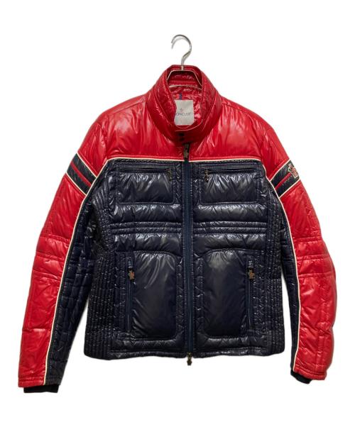 MONCLER（モンクレール）MONCLER (モンクレール) ダウンジャケット レッド サイズ:3の古着・服飾アイテム