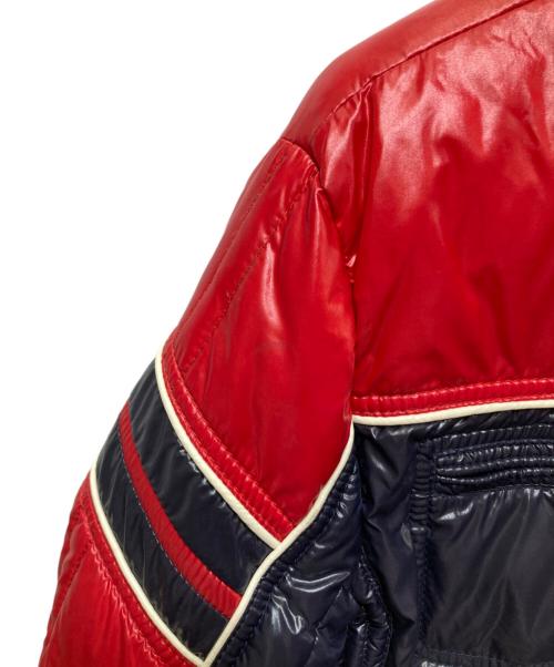 MONCLER（モンクレール）MONCLER (モンクレール) ダウンジャケット レッド サイズ:3の古着・服飾アイテム