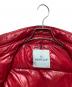 中古・古着 MONCLER (モンクレール) ダウンジャケット レッド サイズ:3：20000円