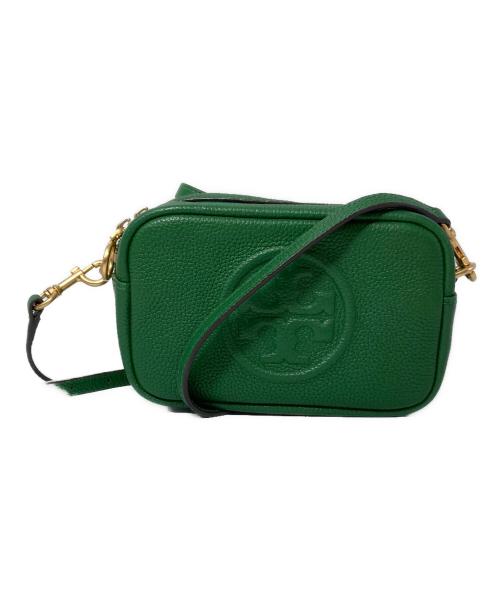 TORY BURCH（トリーバーチ）TORY BURCH (トリーバーチ) ショルダーバッグ ペリーボンベ グリーンの古着・服飾アイテム