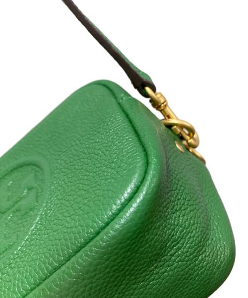 TORY BURCH（トリーバーチ）TORY BURCH (トリーバーチ) ショルダーバッグ ペリーボンベ グリーンの古着・服飾アイテム